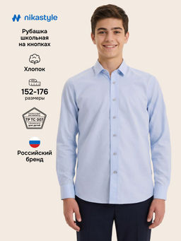 Рубашка 4ш71526 белый - Nikastyle фото 12