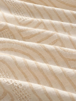 Плед «Этель» Cotton, 150×240 см, хлопок 100%, бежевый