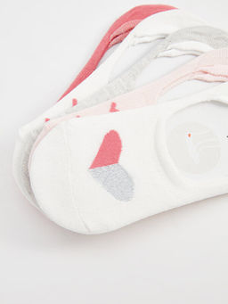 Desenli K?z ?ocuk Babet ?orap 5li