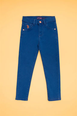 U. S. Polo Assn Голубые джинсовые брюки для девочки - U.s. polo assn фото 6