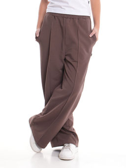 Брюки для девочки со строчкой 22-1565 шоколад - Mini maxi фото 10