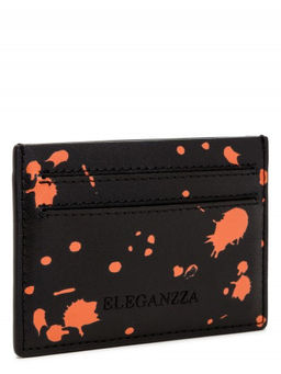 Карточница ZQ76-5379 black/orange - Eleganzza фото 4