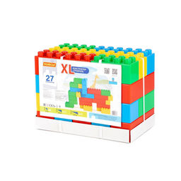 Конструктор "Строитель XL" 27 элем., крупные детали (93664) Полесье