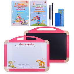 Доска для рисования "Рисуй и твори" в пакете