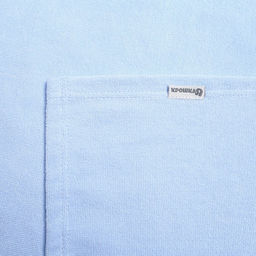 Полотенце-уголок махровый Крошка Я 85х85 см, цвет нежно-голубой, 100% хлопок, 320 г/м2  фото 5