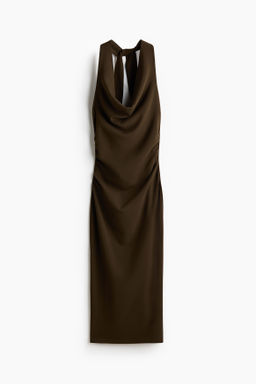 Vestido halter drapeado - H&m фото 2