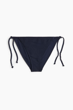 Braga de bikini con tiras de anudar