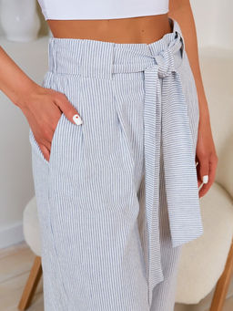 БРЮКИ БРАВОНА ВАЙТ БЛЮ -