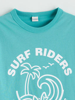 Bask?l? Erkek ?ocuk Ti??rt