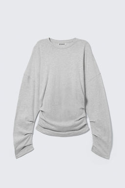 Top con pliegues y mangas largas - H&m фото 6