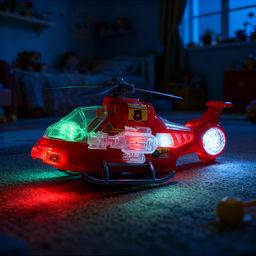 Вертолет "Вихрь" на батарейках, в коробке