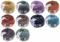 Пряжа MOHAIR LUXE COLOR LANG