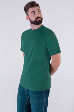 Арт. 67114/6 Футболка мужская 48-58 (6 шт) Цвет:темно-зеленый - Идеал фото 2