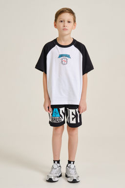 Футболка Белый/Черный