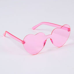 Карнавальные очки Сердечки, цвета МИКС