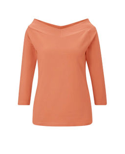 Блузка, папайя - Linea tesini фото 3