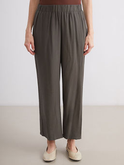 Beli Lastikli Kad?n Pantolon