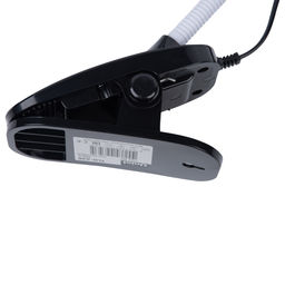 TLD-546 Black/LED/350Lm/4500K Светильник настольный прищепка, 5W. Механический выключатель. Черный. ТМ Uniel - Volpe фото 3