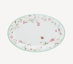 42201 Gipfel Сервиз столовый VERDE 21 предмета на 6 персон: тарелка обеденная 27см, 6шт, тарелка закусочная 22см, 6шт., тарелка суповая 20см, 6шт., овальное блюдо, 2шт., салатник 23см, 1шт. Материал: костяной фарфор.