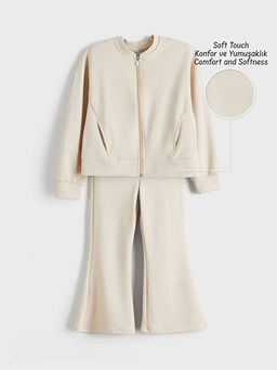 Bisiklet Yaka K?z ?ocuk Soft Touch E?ofman Tak?m