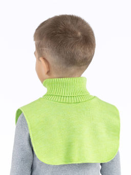 Манишка вязаная черная Ш-111 (48-54)