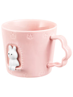 Кружка 250 мл 12*9,5*7,5 см "Зайка в домике" фарфор