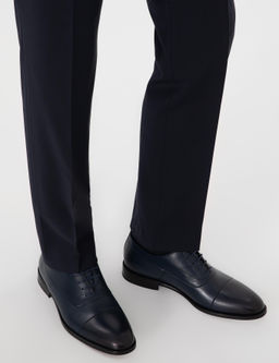 Lacivert Klasik Ayakkab_