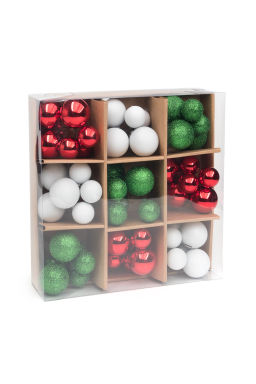 Набор шаров на проволоке (54шт) SF-8007, микс №5 - Больше подарков фото 6