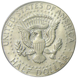1/2 доллара (50 центов) 1967 года США