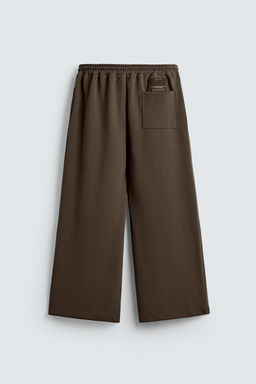 LABEL INTERLOCK TROUSERS - Zara фото 9