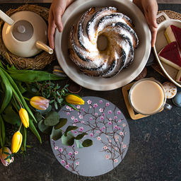 Термосалфетка ПВХ д36см Сакура (Россия) - Домашняя мода фото 4