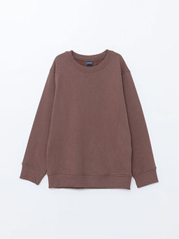 Bisiklet Yaka Erkek ?ocuk Sweatshirt