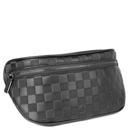 96245 black мужская поясная сумка из экокожи Barcelo Biagi