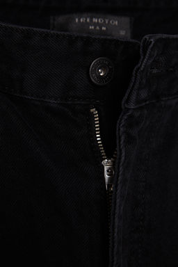 TRENDYOL MAN Siyah %100 Pamuk Genis Kal?p Kargo Cepli Jeans Bol Kot Pantolon TMNAW24JE00026 - Trendyolmilla фото 6