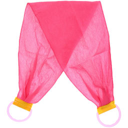 Цена за 3 шт. Мочалка для тела жёсткая "Premium - Rikkotto", цвет фуксия, 20*120см (ZIP пакет)