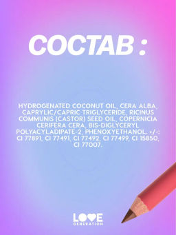 Love Generation Карандаш для губ Lip Pencil тон 10 темно-коричневый  фото 12