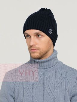 Шапка 202-8433. 7352 т.синий