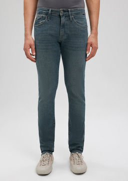 James KRMZBYZ Mavi Premium Vintage Puslu Mavi Jean Pantolon  фото 3