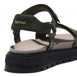Женские сандалии Timberland Ray City Sandal Ankle Strap зеленые  фото 7