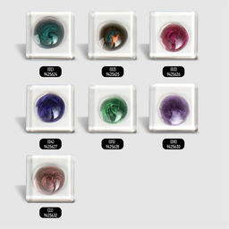 Гель лак для ногтей, кошачий глаз, трехфазный, 8 мл, LED/UV, зеленый (09)