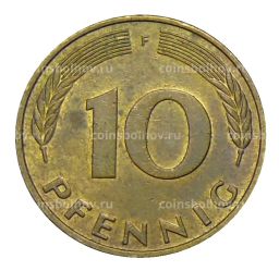 10 пфеннигов 1979 года F Германия