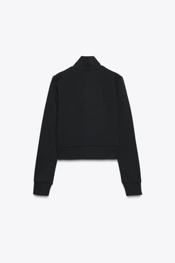 TEXT ZIP-UP SWEATSHIRT - Zara фото 4