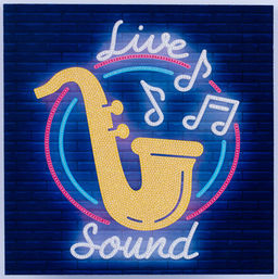 Кристальная (алмазная) мозаика ФРЕЯ ALBP-327 постер Живой звук 30 х 30 см