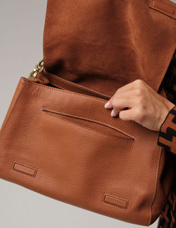 Сумка Deboro 31066 коричневый камень