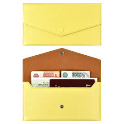 Органайзер-папка д/путешествий арт.48409/50 НАППА СВЕТЛО-ЖЕЛТЫЙ МЕТАЛЛИК