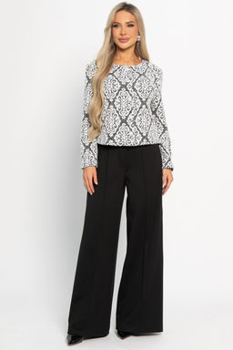 Жакет Парижское вдохновение (черно-белый) Б14928-10М