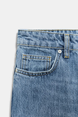 JEANS ZW COLLECTION CAPRI TIRO MEDIO / Azul - Zara фото 7