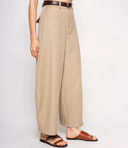 Брюки #КТ0966, бежевый