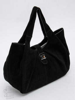 Сумка женская кожаная 2500YF black Polina&Eiterou в Новосибирске