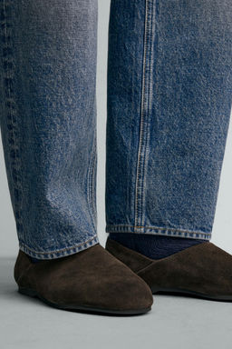 LEATHER SHOES WITH VIBRAM® SOLE AARON LEVINE X ZARA  фото 3